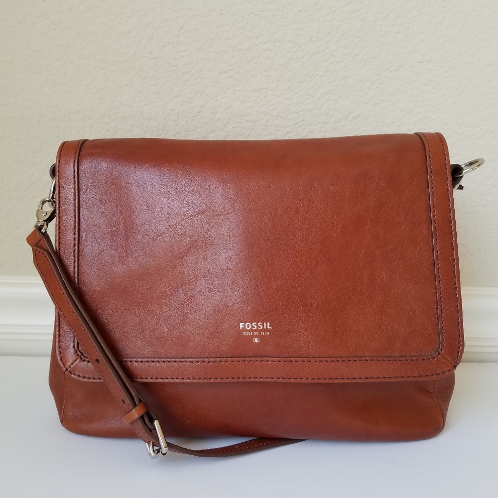Fossil Sydney Leather Shoulder Bag